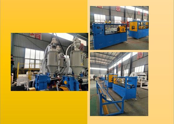 O CE SS dobra máquina ondulada da tubulação do HDPE do parafuso PPR