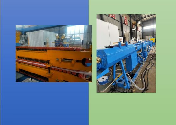 Linha de produção plástica dobro da tubulação do PLC 50kg/H do parafuso