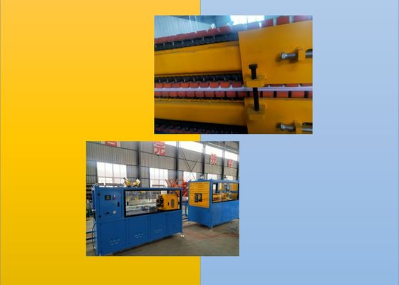 do HDPE profundo do parafuso do PLC 250kgh linha ondulada da extrusão da tubulação