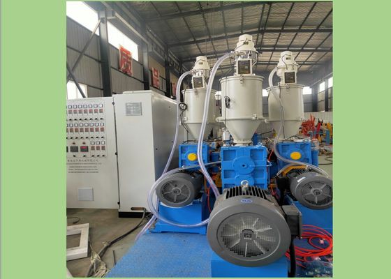 Linha plástica solar da extrusão da tubulação do HDPE do PLC PPR da energia