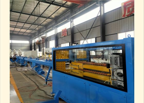O PLC HV940 a linha PPR PP da extrusão da tubulação do HDPE de três camadas conduz a máquina da extrusão