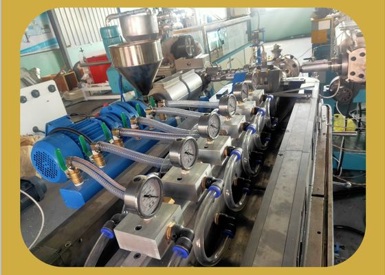 máquina da fabricação de cabos do fio da extrusora da bainha do PVC 40m/Min