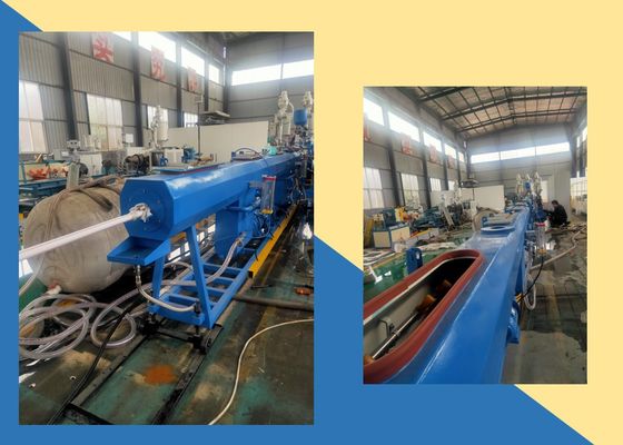 3 de 12m/Min 8KN do HDPE da tubulação camadas de linha único parafuso da extrusão