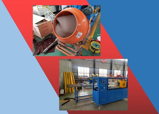 linha de produção plástica da tubulação do HDPE do calibre PPR de 5000mm