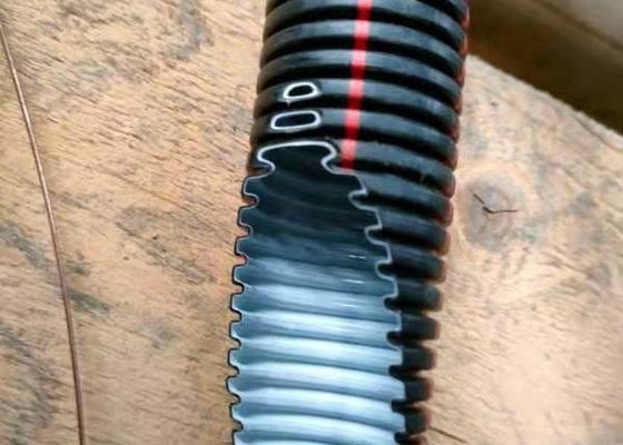 Linha ondulada diâmetro da extrusão da tubulação da única parede do HDPE de 20mm/máquina da fatura