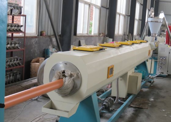 Linha da extrusão da tubulação do PVC da drenagem para a fonte de água/a máquina da fatura