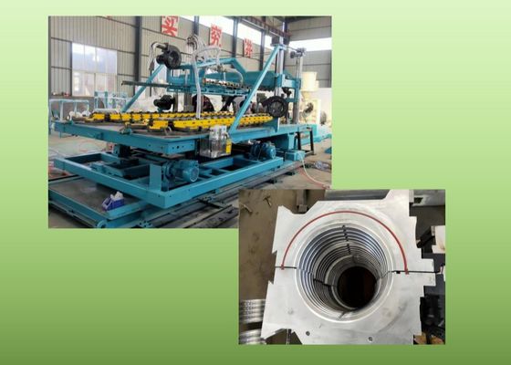 Máquina da extrusora da tubulação da água de esgoto da parede do dobro do HDPE para o encanamento
