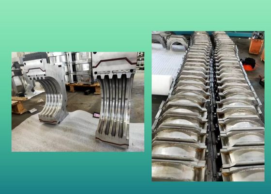 Máquina da extrusora da tubulação da água de esgoto da parede do dobro do HDPE para o encanamento