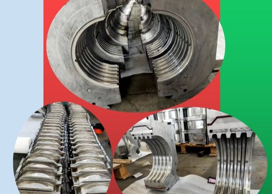 extrusora ondulada da tubulação da parede do dobro do PE do PVC de 200mm