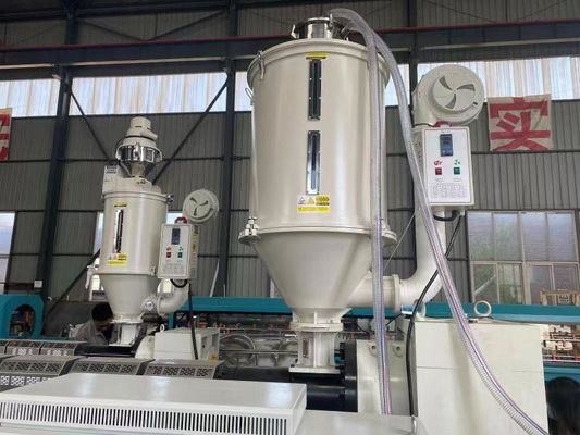 Máquina em linha direta da extrusão da tubulação do HDPE do PLC 15m/Min 250kg/H