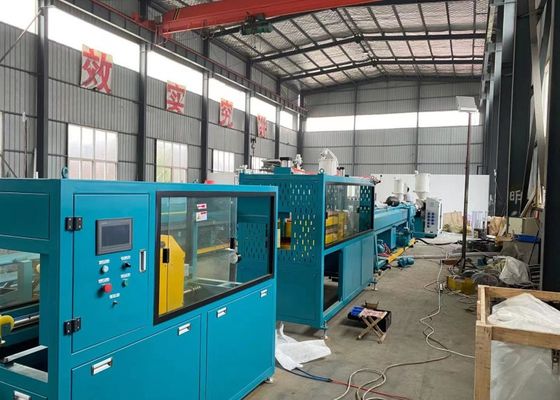 única linha máquina da extrusão da tubulação do HDPE do parafuso 320kg/H da extrusora da tubulação de fonte da água