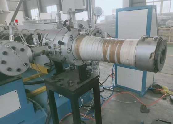 Linha ondulada 37kw da extrusão da tubulação do HDPE plástico de PPR com conversor de ABB