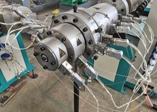 linha da extrusão da tubulação do HDPE dos PP do PE de 20-110mm/máquina da fatura