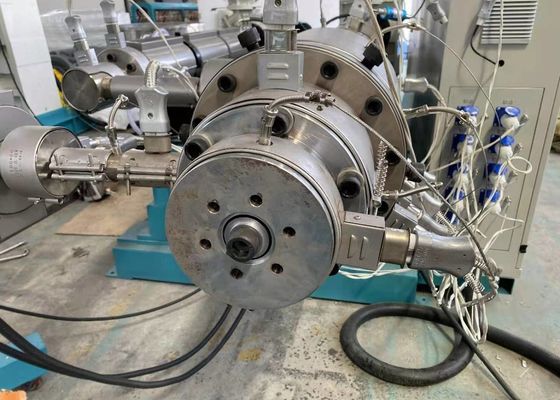 linha de produção plástica eficiência elevada da tubulação do PE do HDPE de 200mm