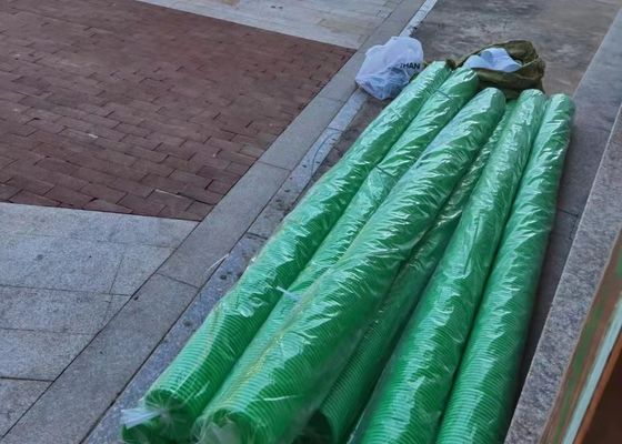 A parede plástica flexível do dobro do ar fresco corrugou a linha da extrusão da tubulação
