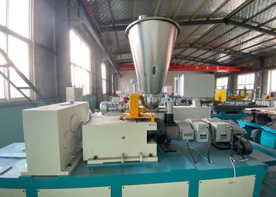 canalização elétrica gêmea cônica do PVC da extrusora de parafuso de 50-110mm
