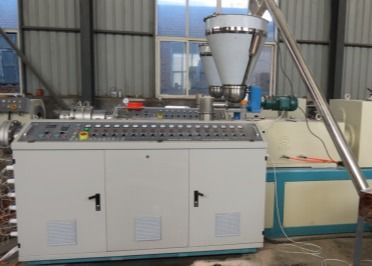 tubulação gêmea do cabo da canalização da eletricidade do PVC da máquina da extrusora de parafuso de 20-110mm