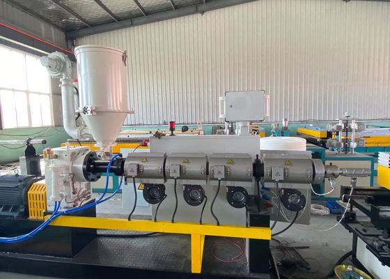 parede plástica do PE da mangueira de 16-50mm máquina ondulada da tubulação da única