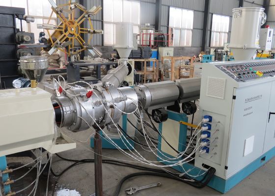 Linha de produção plástica tubo da tubulação do PVC 16mm da mangueira da tubulação da canalização elétrica da água