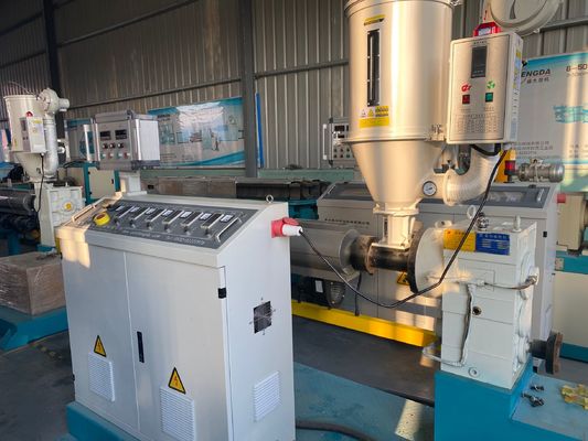 180kg/h PE/PVC corrugou a linha de produção máquina da tubulação da extrusão