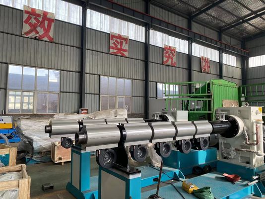 máquina da tubulação da parede do dobro do HDPE de 50mm-250mm/linha onduladas da extrusão
