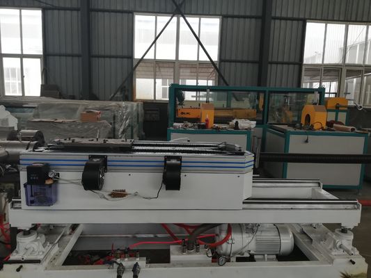 linha ondulada da extrusão da tubulação da parede do dobro de 50-80kg/h HDPE/PP/PVC