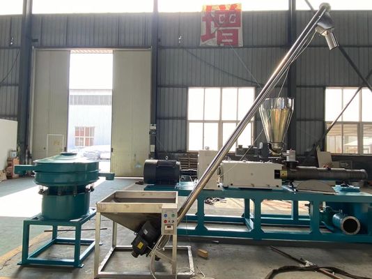 linha extrusora da extrusão da tubulação do PVC 200-260kg/H de parafuso gêmea cônica