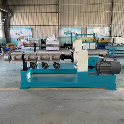 máquina da extrusora de único parafuso 80-150kg/H para tubulação ondulada da única parede do PE dos PP do HDPE